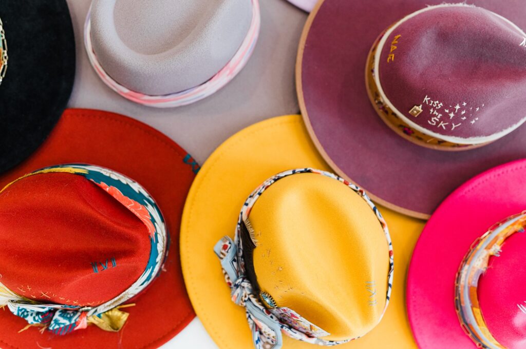 colorful hats